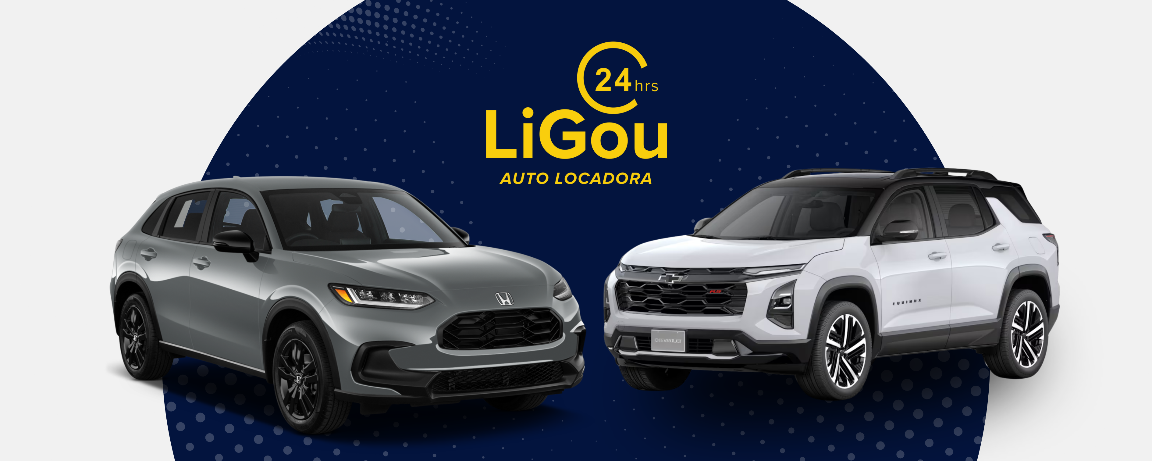 LiGou Auto Locadora - Honda CR-V e Chevrolet Equinox